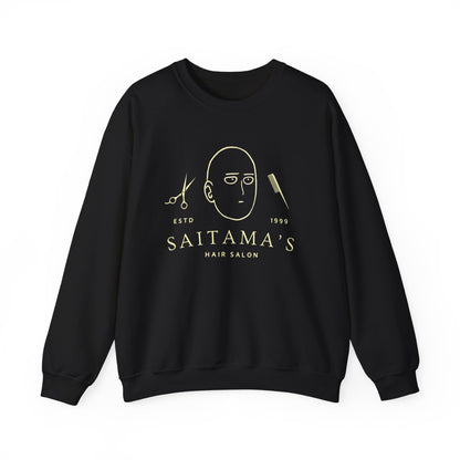 Saitama's Hair Salon- One Punch Man (Unisex Sweatshirt Dark)