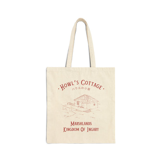 Howl's Cottage- Howl's Moving Castle (Tote Bag)
