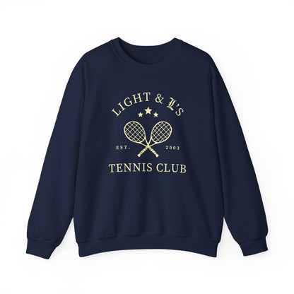 Light & L's Tennis Club- Death Note (Unisex Sweatshirt Dark)