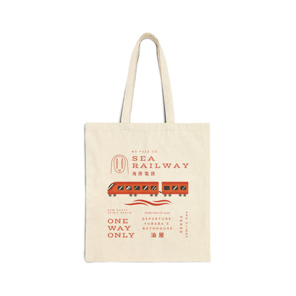 Orange Sea Railway- Spirited Away (Tote Bag)
