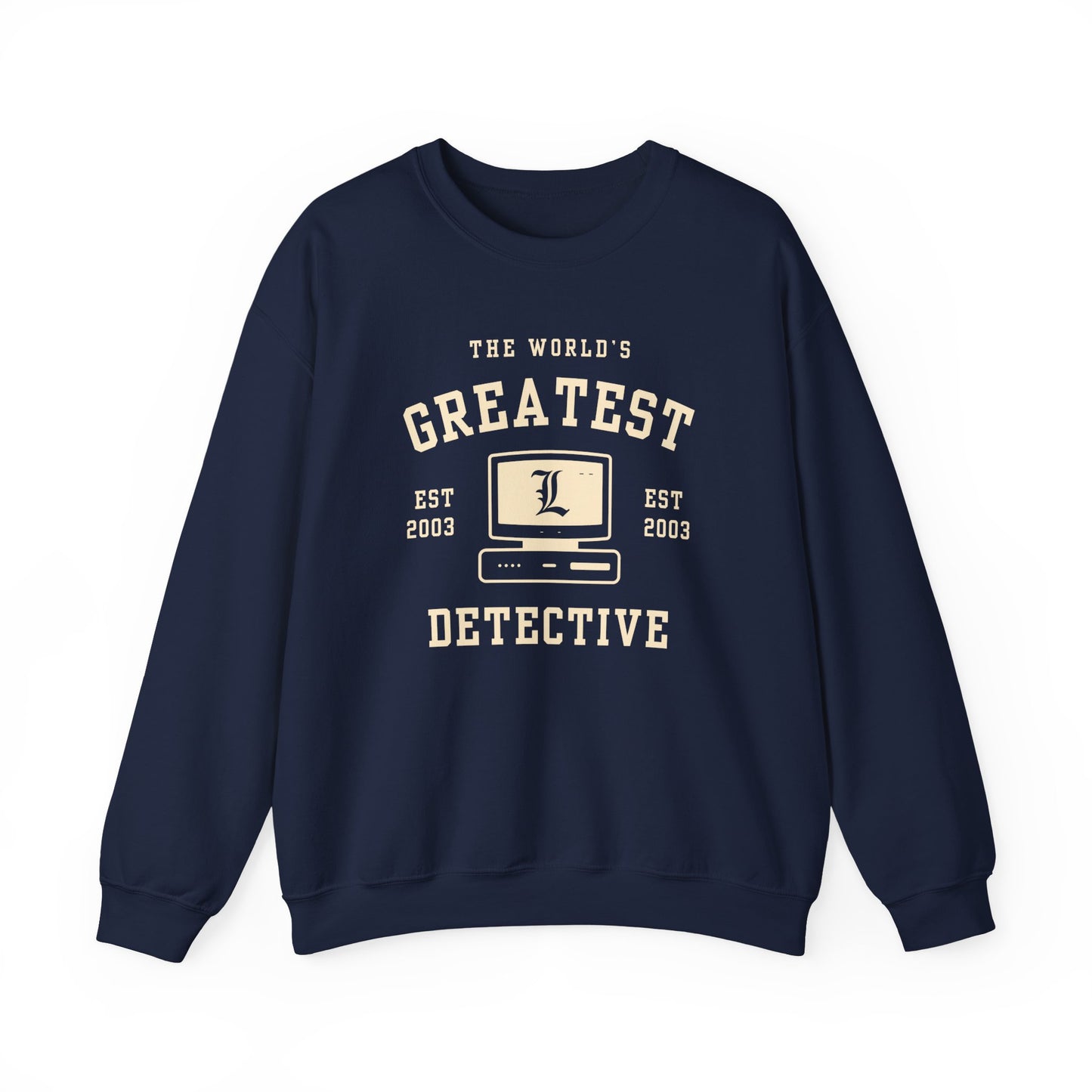 World's Greatest Detective- Death Note (Unisex Sweatshirt Dark)