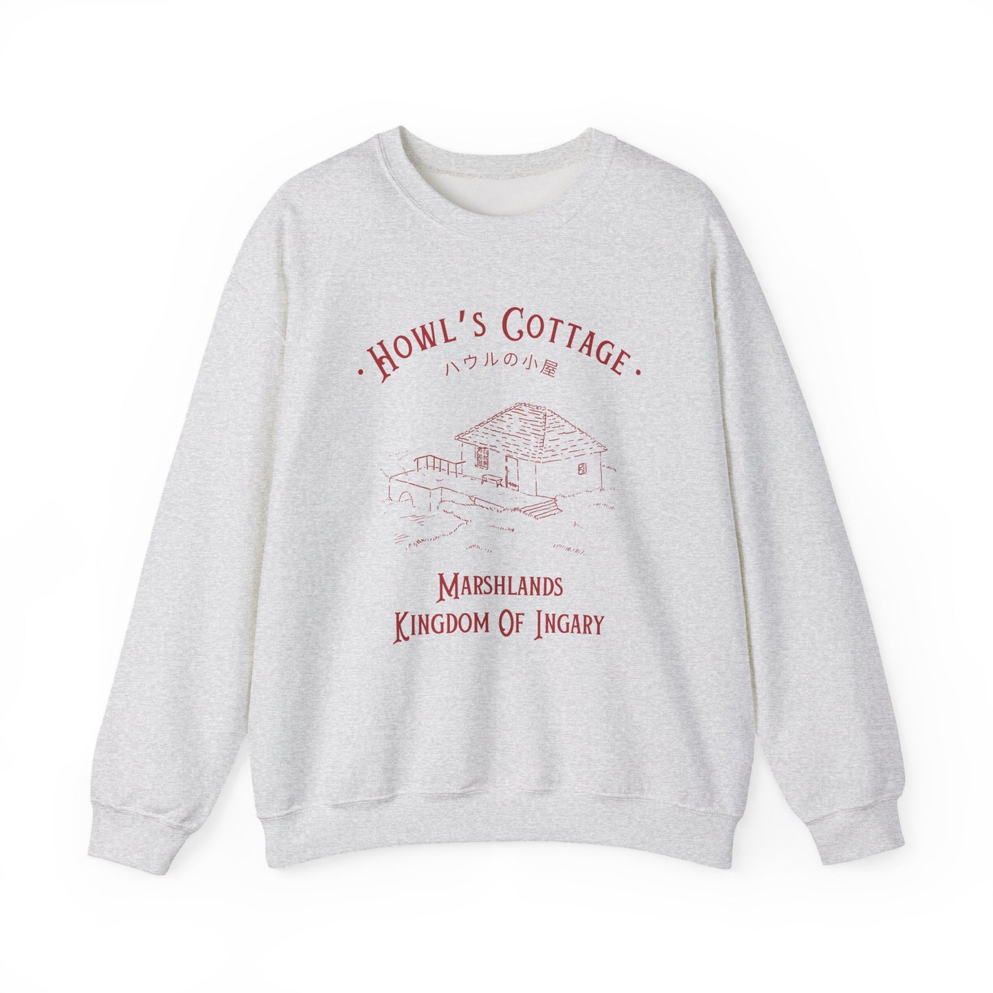 Howl's Cottage- Howl's Moving Castle (Unisex Sweatshirt Light)