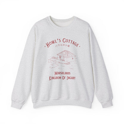 Howl's Cottage- Howl's Moving Castle (Unisex Sweatshirt Light)