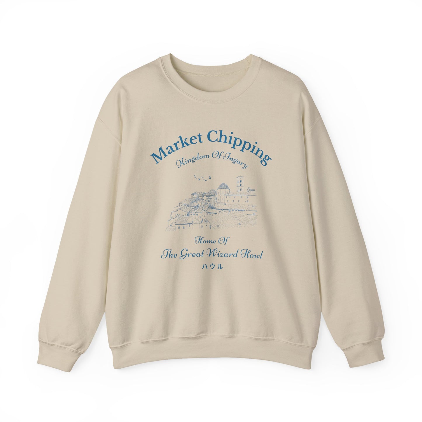 Market Chipping- Howl's Moving Castle (Unisex Sweatshirt Light)