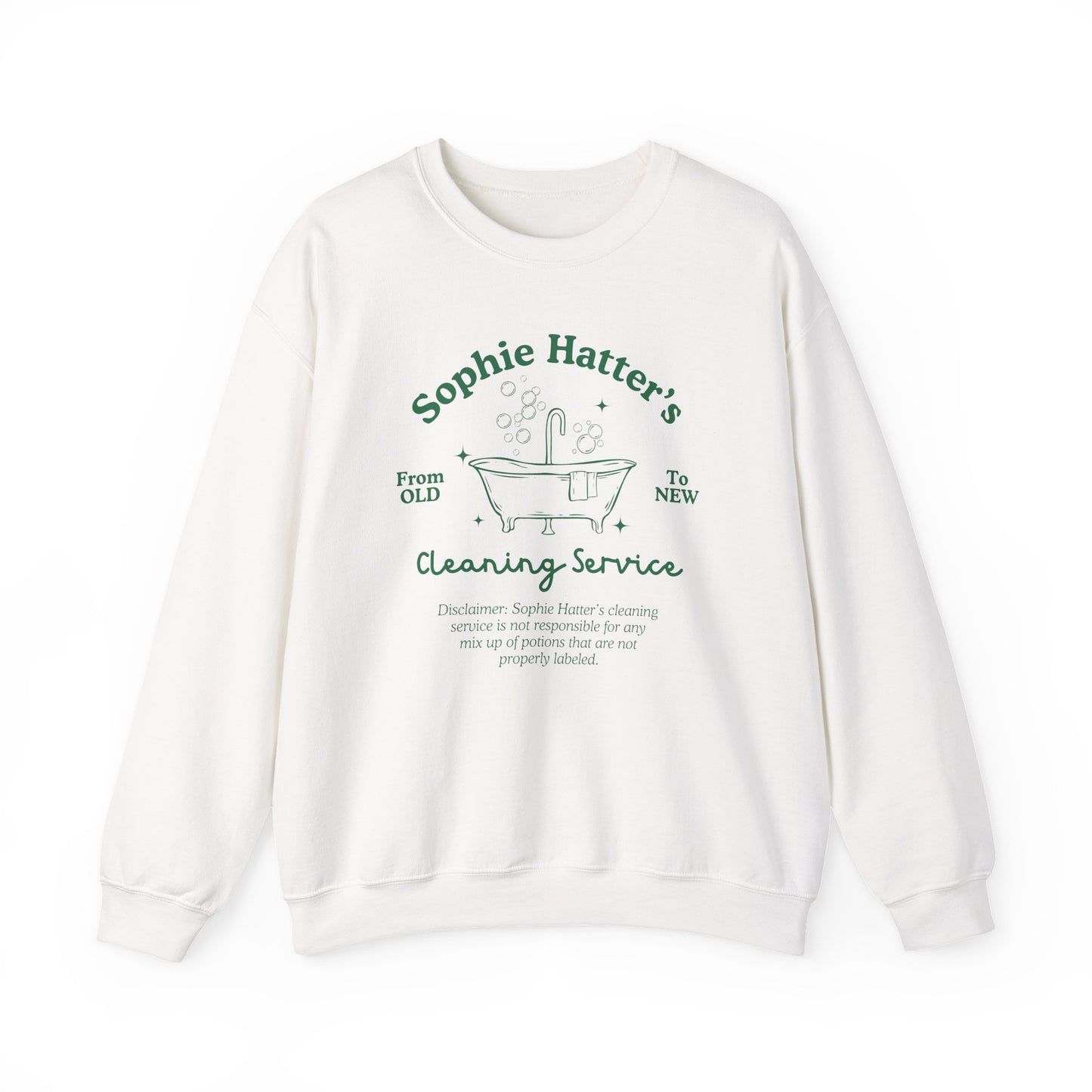 Sophie's Cleaning Service- Howl's Moving Castle (Unisex Sweatshirt Light)