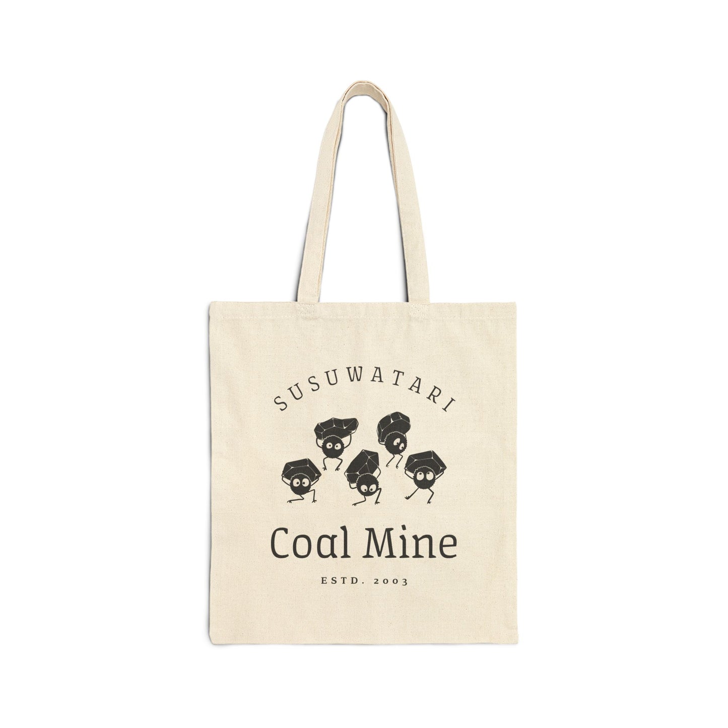 Suzuwatari Coal Mine- Spirited Away (Tote Bag)