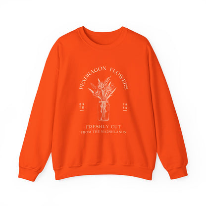 Pendragon Flowers- Howl's Moving Castle (Unisex Sweatshirt Dark)