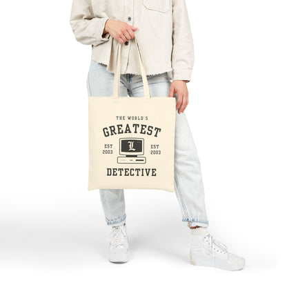 World's Greatest Detective- Death Note (Tote Bag)
