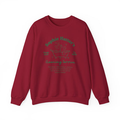 Sophie's Cleaning Service- Howl's Moving Castle (Unisex Sweatshirt Dark)