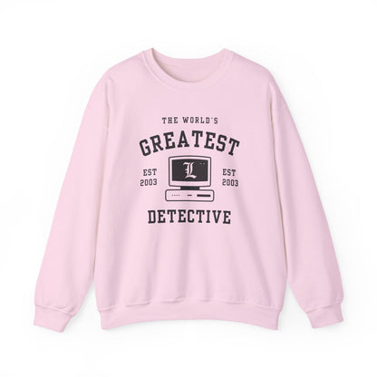 World's Greatest Detective- Death Note (Unisex Sweatshirt Light)