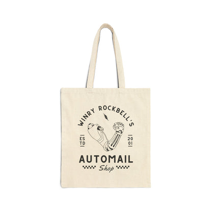 Winry's Automail Shop- Full Metal Alchemist (Tote Bag)
