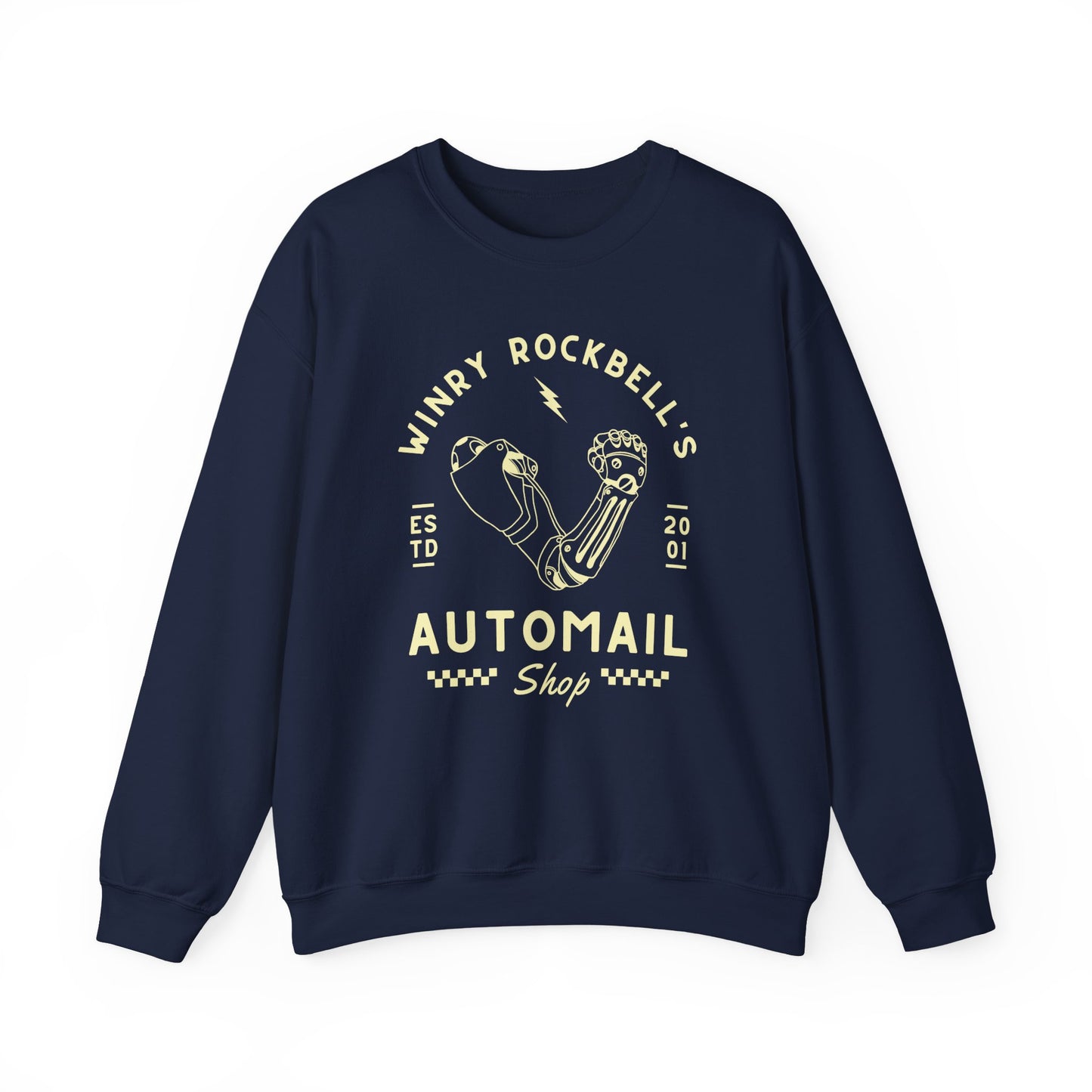 Winry's Automail Shop- Full Metal Alchemist (Unisex Sweatshirt Dark)