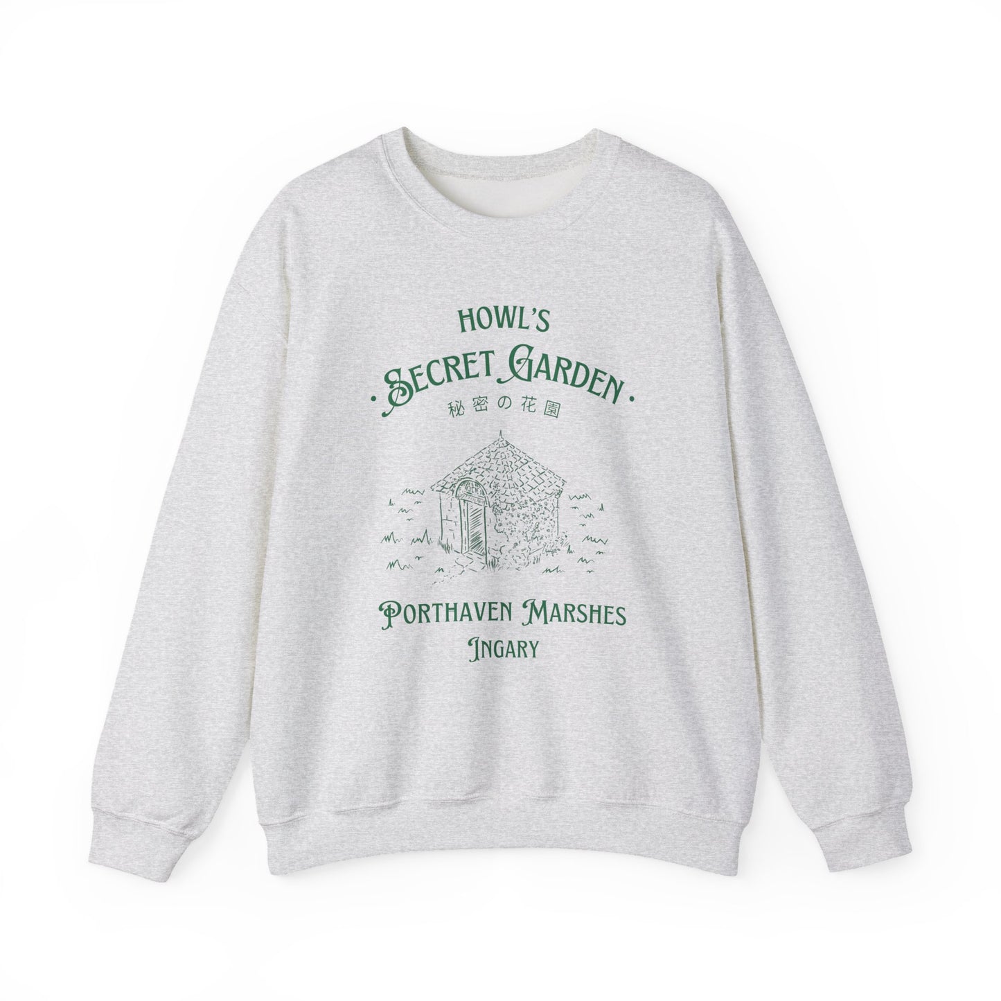 Howl's Secret Garden- Howl's Moving Castle (Unisex Sweatshirt Light)
