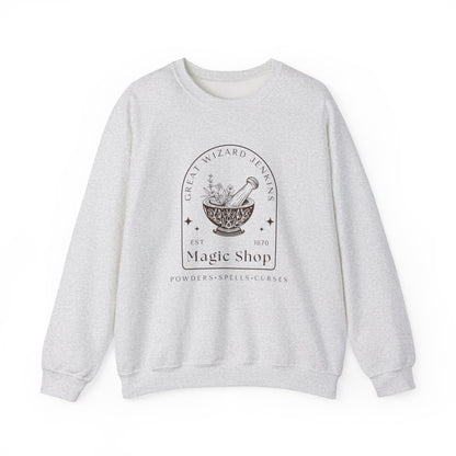 Great Wizard Jenkins Magic Shop- Howl's Moving Castle (Unisex Sweatshirt Light)