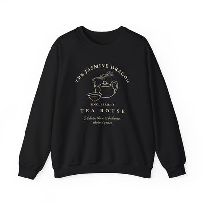 The Jasmine Dragon- Avatar The Last Airbender (Unisex Sweatshirt Dark)
