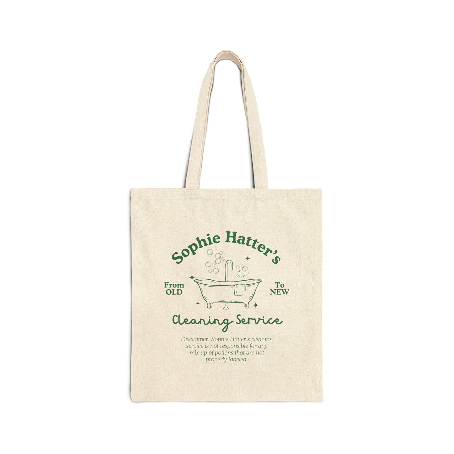 Sophie's Cleaning Service- Howl's Moving Castle (Tote Bag)
