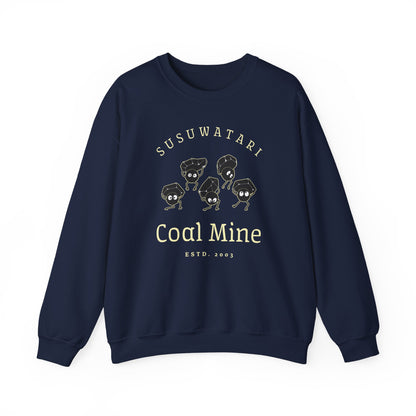 Suzuwatari Coal Mine- Spirited Away (Unisex Sweatshirt Dark)