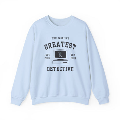 World's Greatest Detective- Death Note (Unisex Sweatshirt Light)