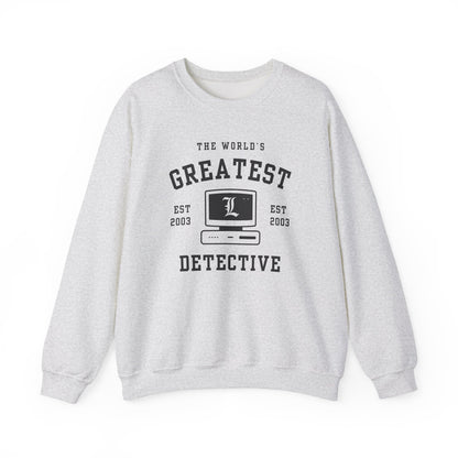 World's Greatest Detective- Death Note (Unisex Sweatshirt Light)