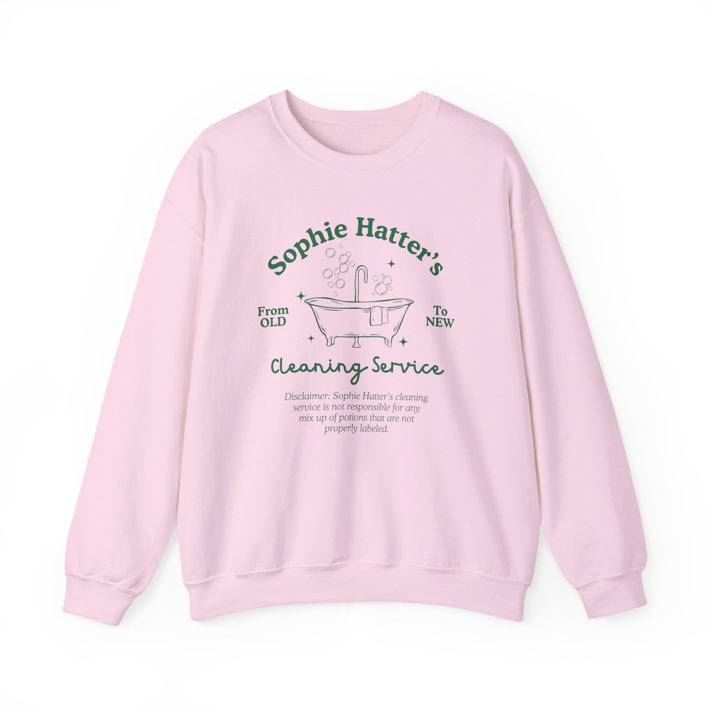 Sophie's Cleaning Service- Howl's Moving Castle (Unisex Sweatshirt Light)