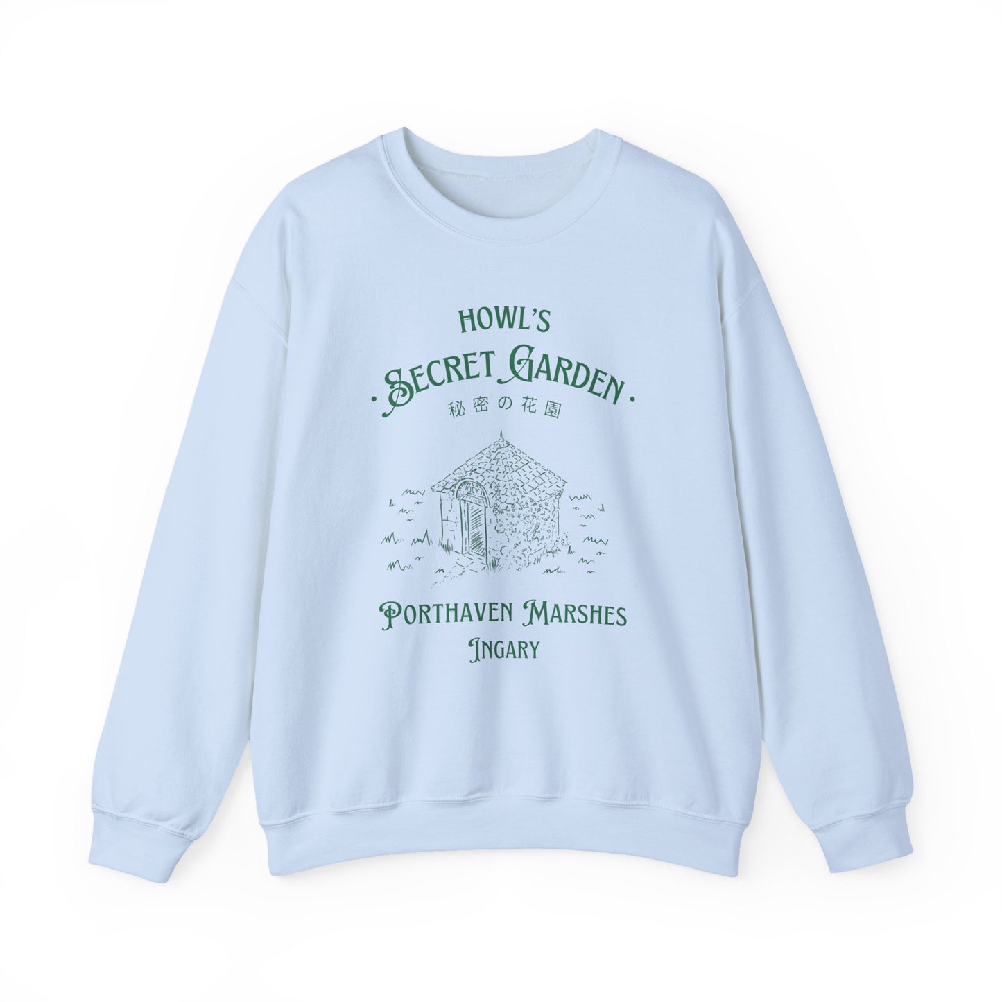 Howl's Secret Garden- Howl's Moving Castle (Unisex Sweatshirt Light)