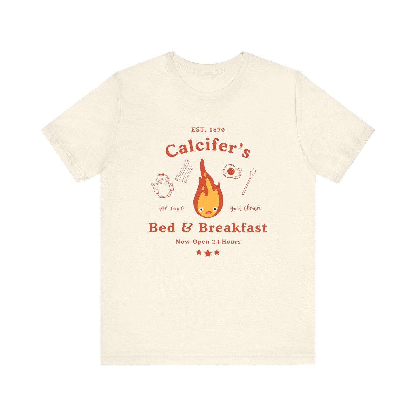 Calcifer's Bed & Breakfast- Howl's Moving Castle (Unisex Shirt)