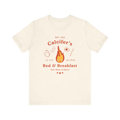 Calcifer's Bed & Breakfast- Howl's Moving Castle (Unisex Shirt)