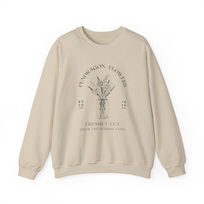Pendragon Flowers- Howl's Moving Castle (Unisex Sweatshirt Light)