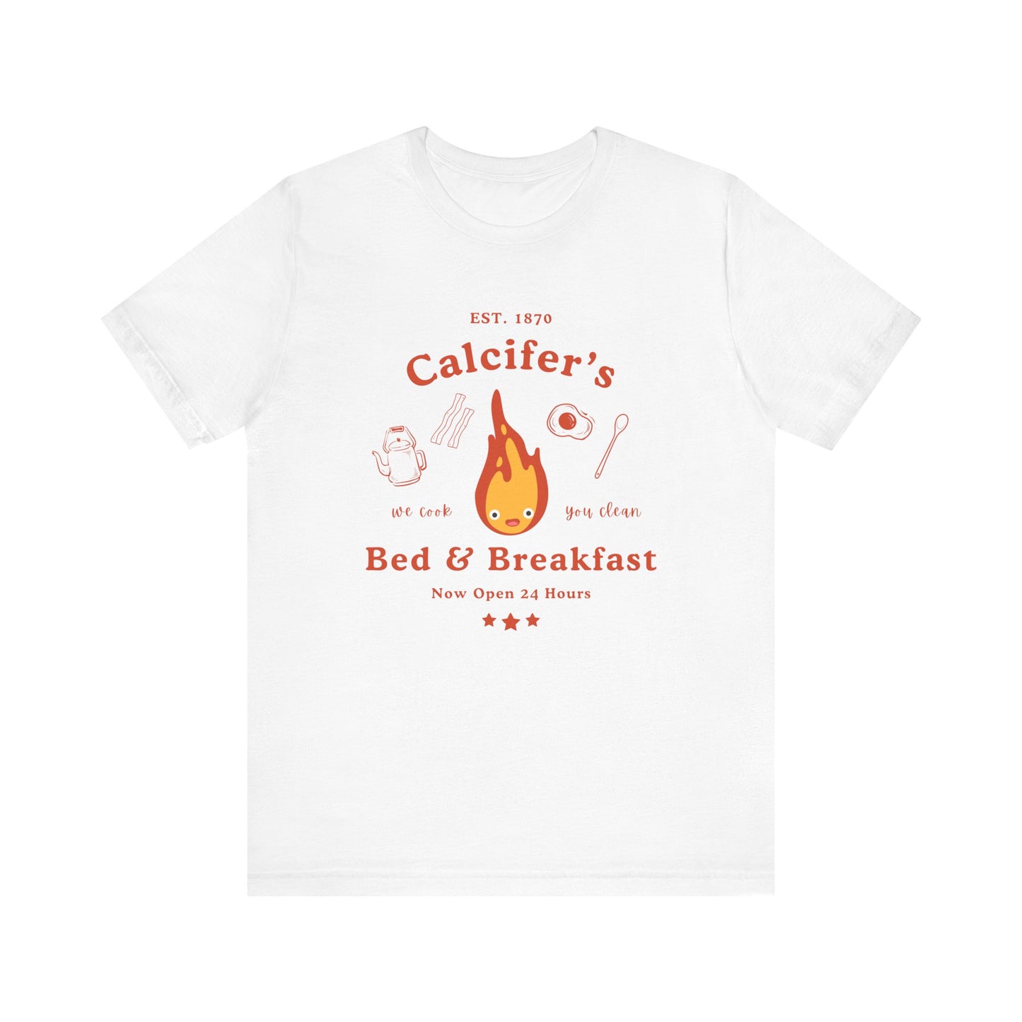 Calcifer's Bed & Breakfast- Howl's Moving Castle (Unisex Shirt)
