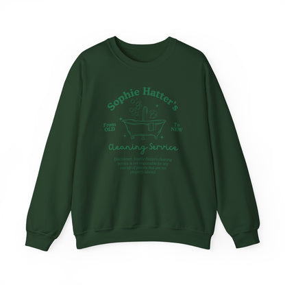 Sophie's Cleaning Service- Howl's Moving Castle (Unisex Sweatshirt Dark)