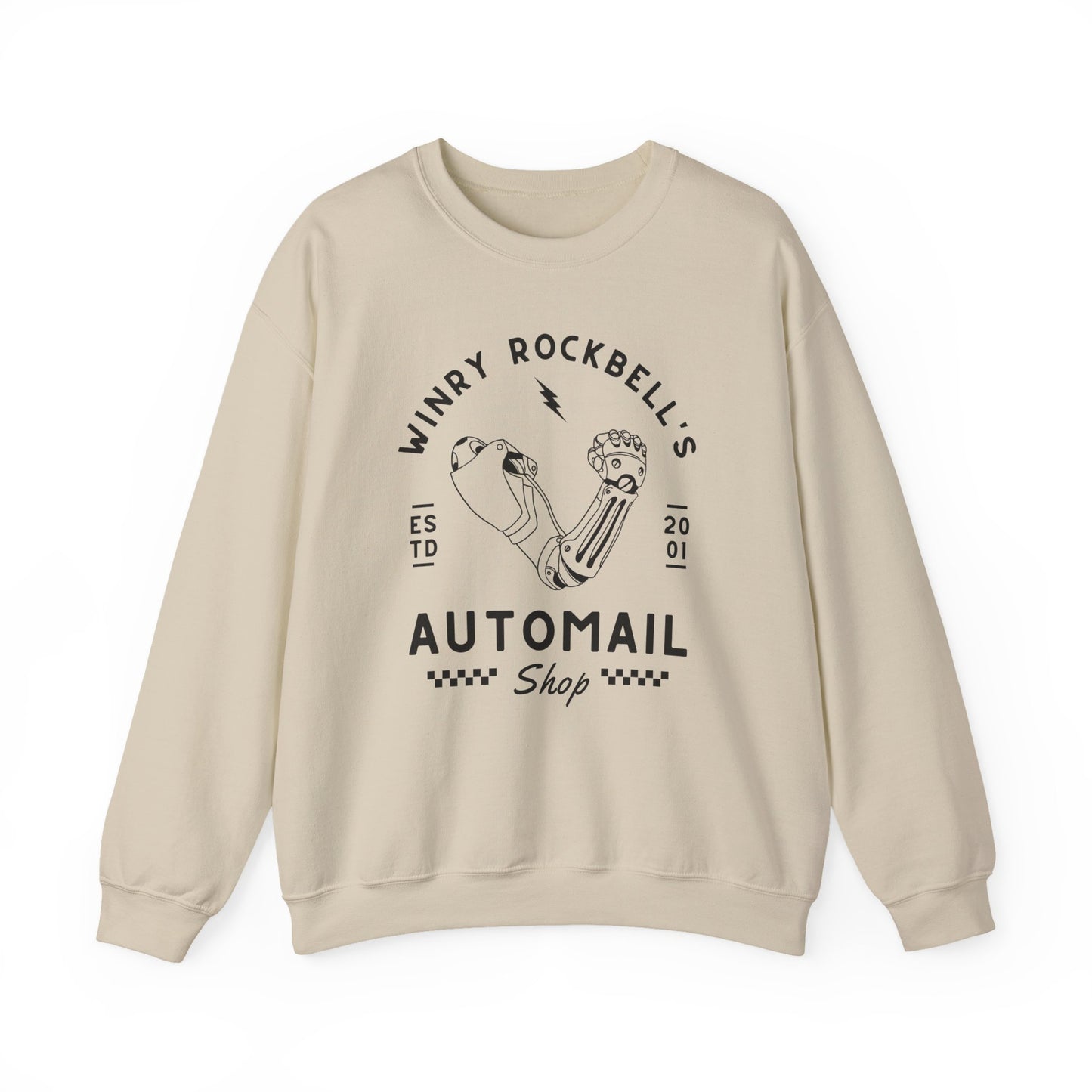 Winry's Automail Shop- Full Metal Alchemist (Unisex Sweatshirt Light)