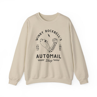 Winry's Automail Shop- Full Metal Alchemist (Unisex Sweatshirt Light)