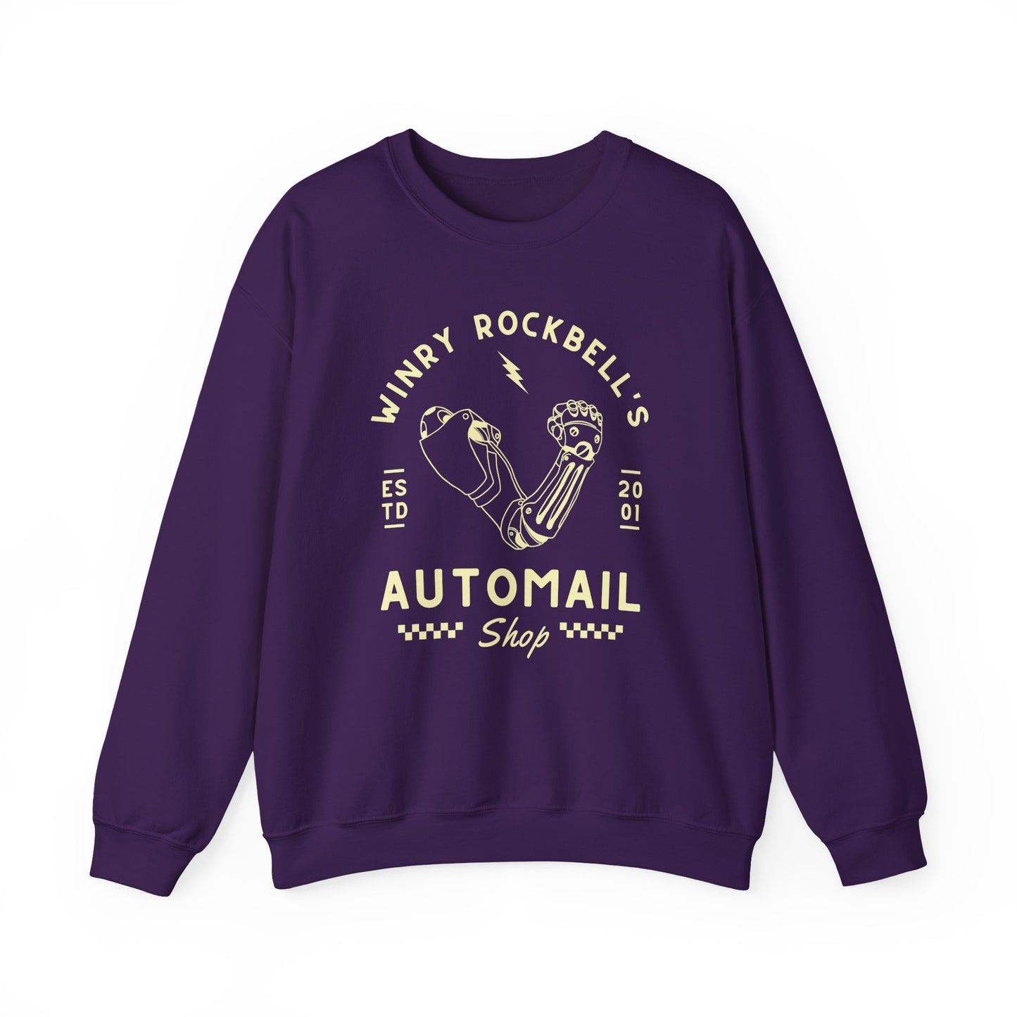 Winry's Automail Shop- Full Metal Alchemist (Unisex Sweatshirt Dark)