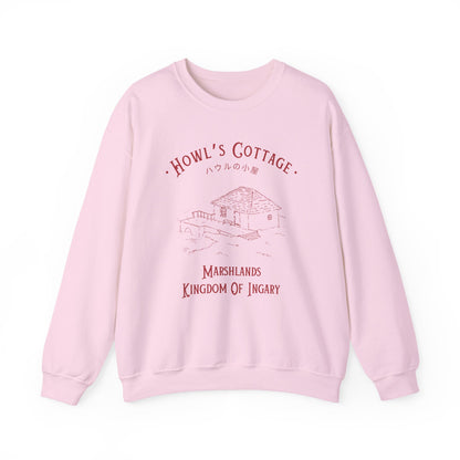 Howl's Cottage- Howl's Moving Castle (Unisex Sweatshirt Light)