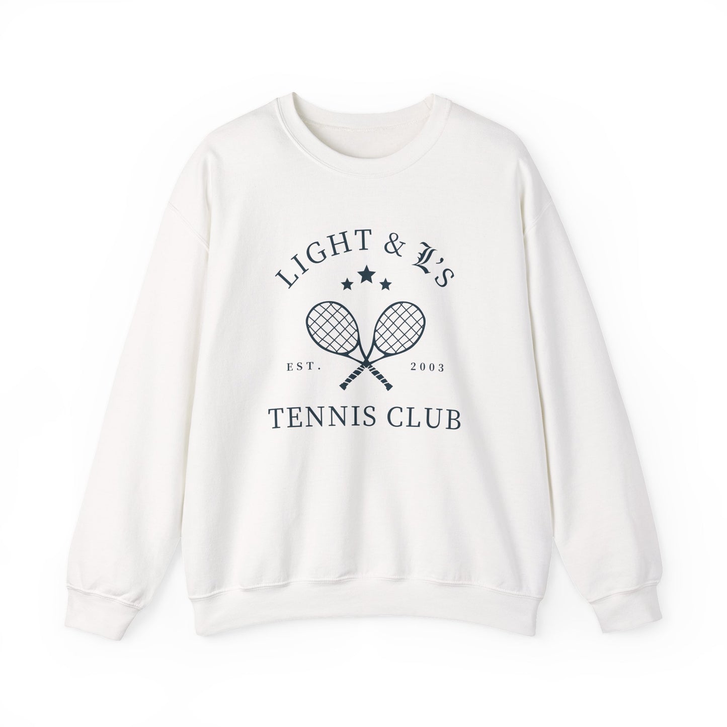 Light & L's Tennis Club- Death Note (Unisex Sweatshirt Light)