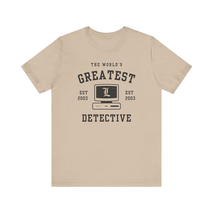 World's Greatest Detective- Death Note (Unisex Shirt)