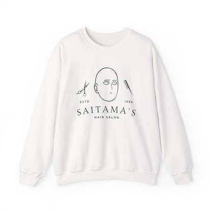 Saitama's Hair Salon- One Punch Man (Unisex Sweatshirt Light)