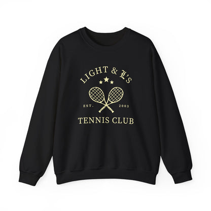 Light & L's Tennis Club- Death Note (Unisex Sweatshirt Dark)