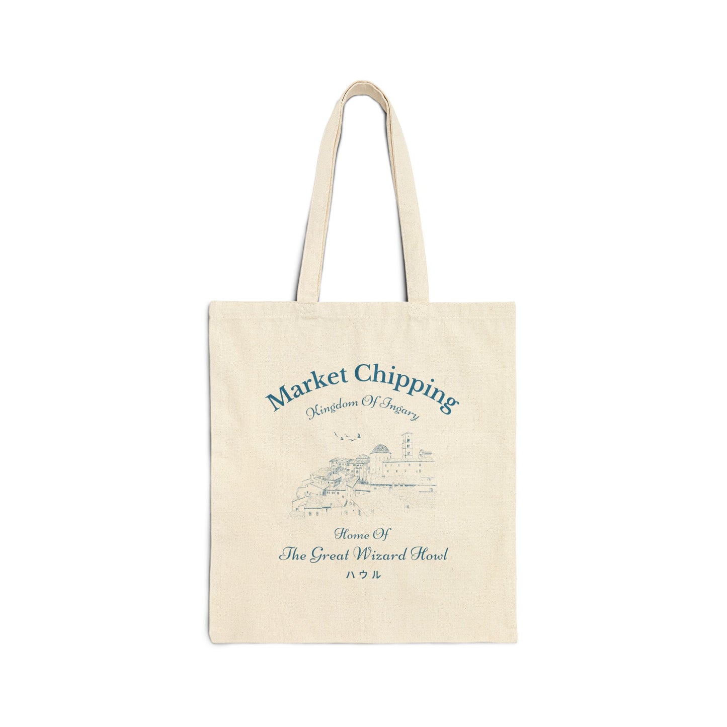 Market Chipping- Howl's Moving Castle (Tote Bag)