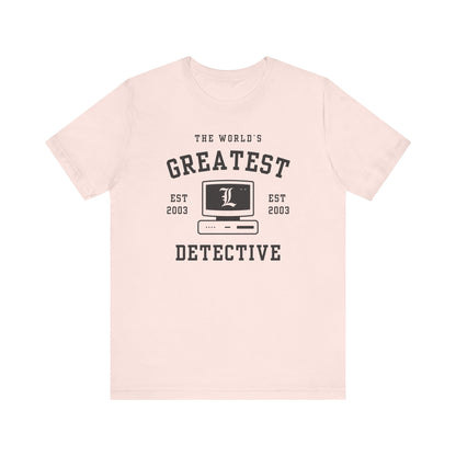 World's Greatest Detective- Death Note (Unisex Shirt)