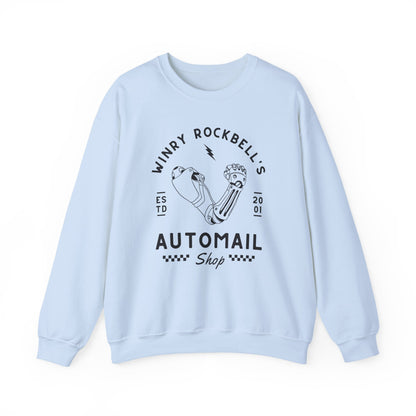 Winry's Automail Shop- Full Metal Alchemist (Unisex Sweatshirt Light)