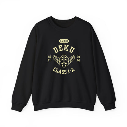 Deku Class 1-A- My Hero Academia (Unisex Sweatshirt Dark)