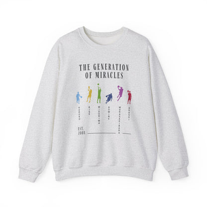 Generation of Miracles- Kuroko No Basket (Unisex Sweatshirt Light)