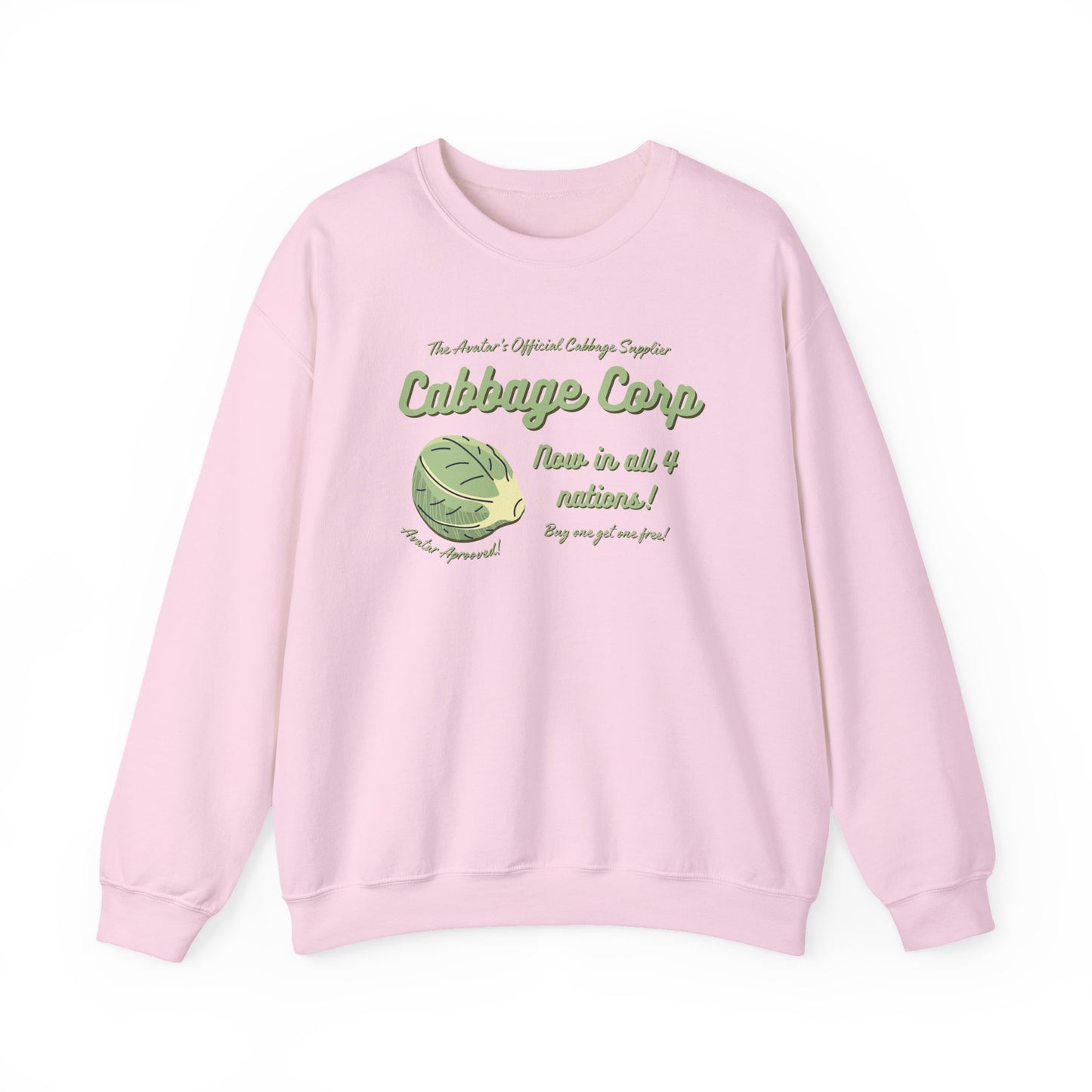 Cabbage Corp- Avatar The Last Airbender (Unisex Sweatshirt Light)
