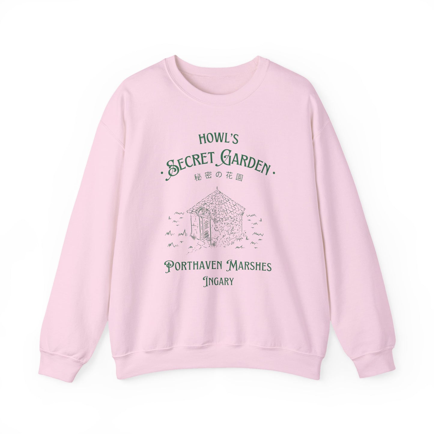 Howl's Secret Garden- Howl's Moving Castle (Unisex Sweatshirt Light)