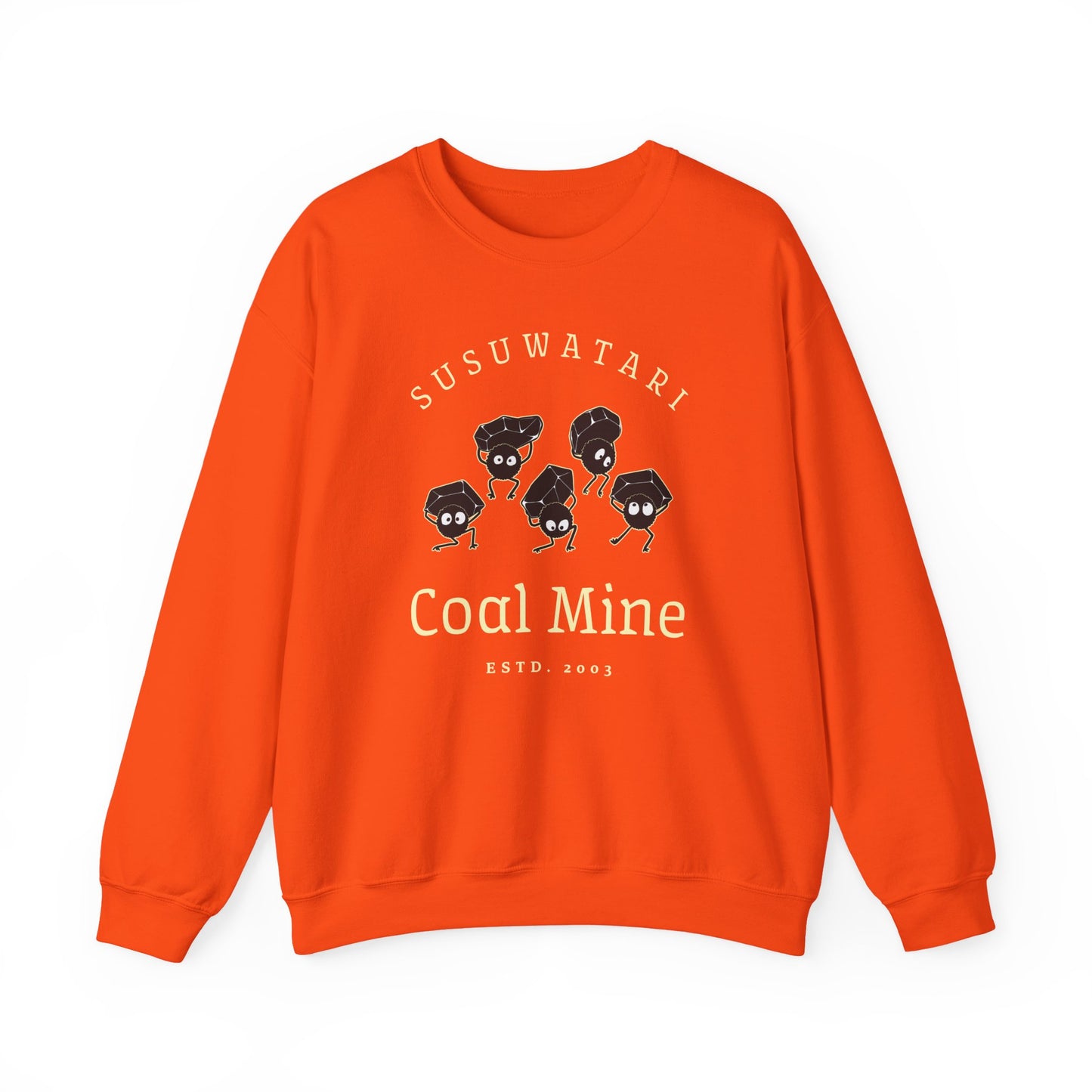Suzuwatari Coal Mine- Spirited Away (Unisex Sweatshirt Dark)