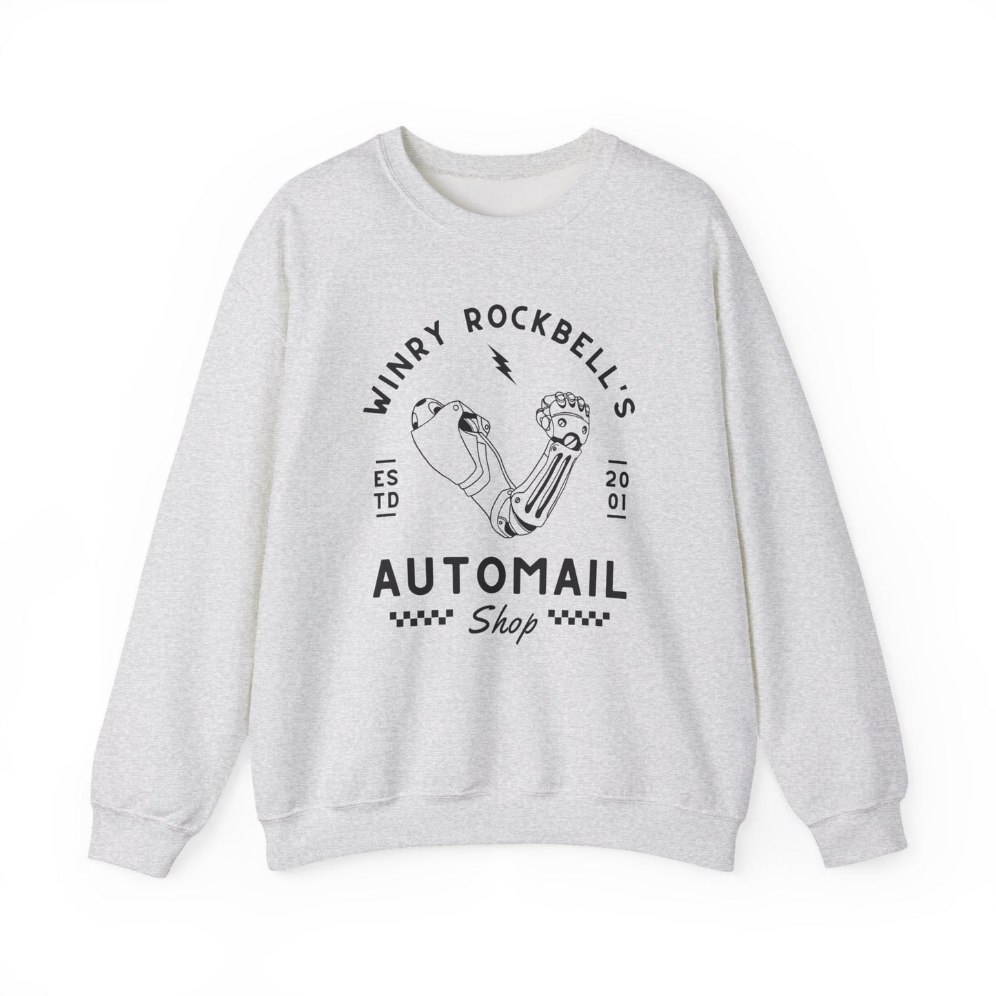 Winry's Automail Shop- Full Metal Alchemist (Unisex Sweatshirt Light)