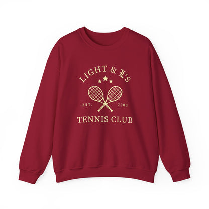 Light & L's Tennis Club- Death Note (Unisex Sweatshirt Dark)