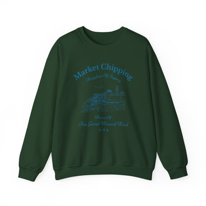 Market Chipping- Howl's Moving Castle (Unisex Sweatshirt Dark)