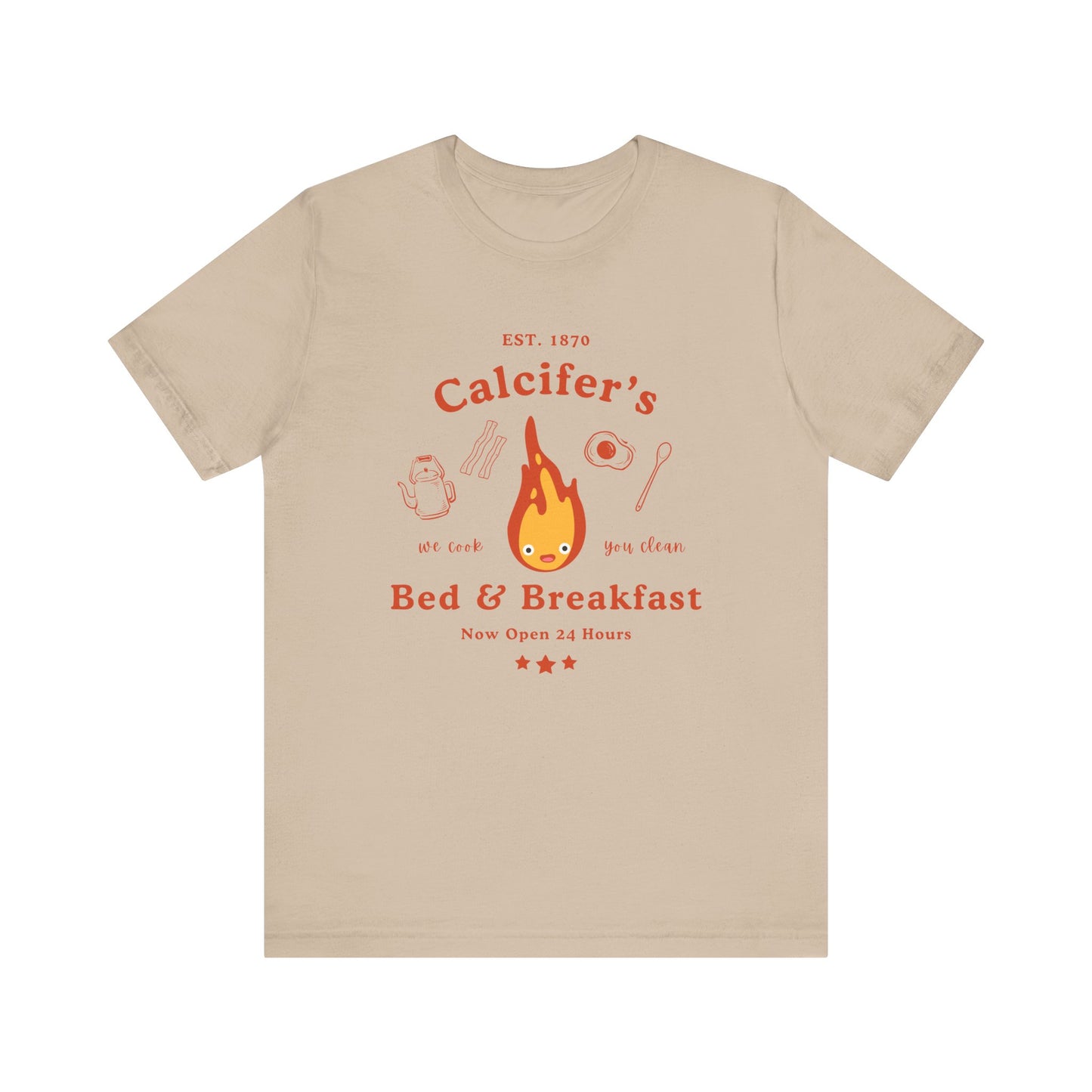 Calcifer's Bed & Breakfast- Howl's Moving Castle (Unisex Shirt)